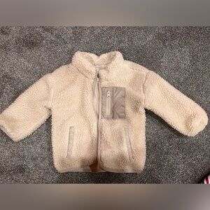 Baby Gap ivory fleece 12-18 months